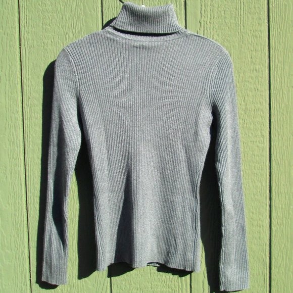 Like New Cache Silk Cashmere Sweater with Crystals - Picture 3 of 10